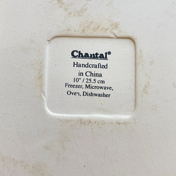 Chantal Yellow Sun Pie Plate Baking Dish Large - Picture 5 of 6